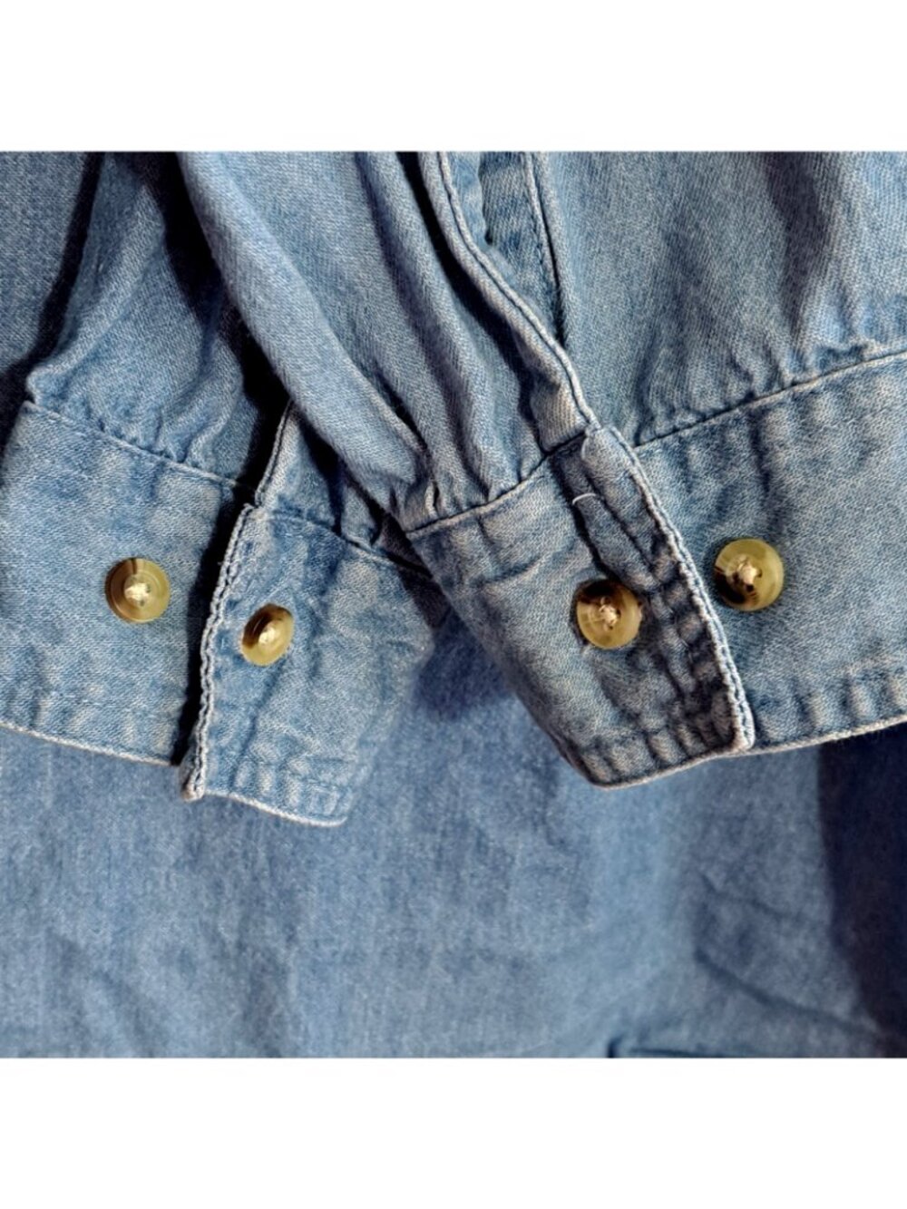 True-Fan Sportswear Men's Denim Florida Panthers Button-Down Shirt Blue - Picture 6 of 7